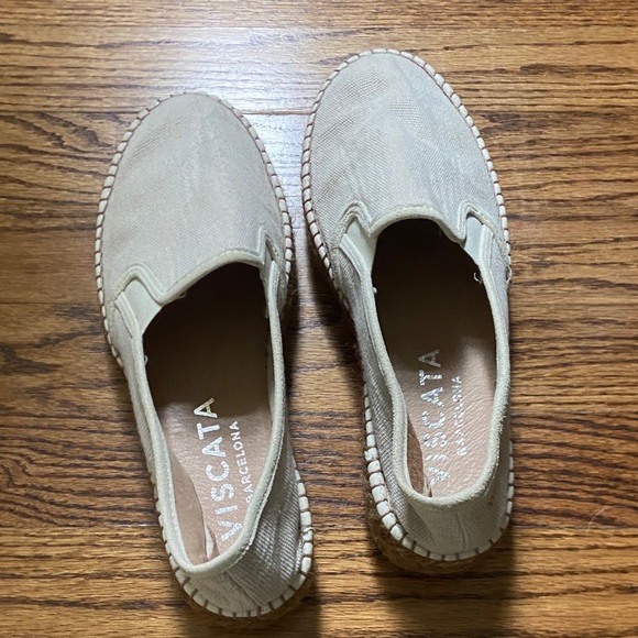 VISCATA Beige Espadrilles - Picture 1 of 5